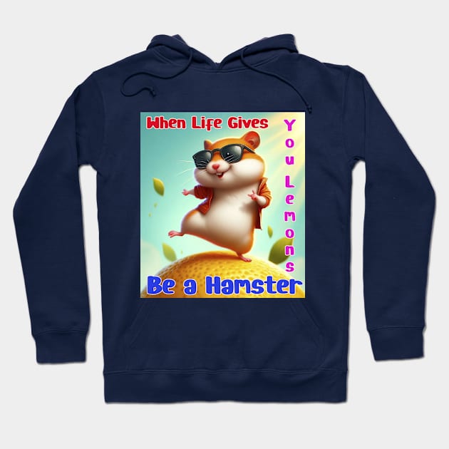 Hamster Meme Hoodie by BukovskyART